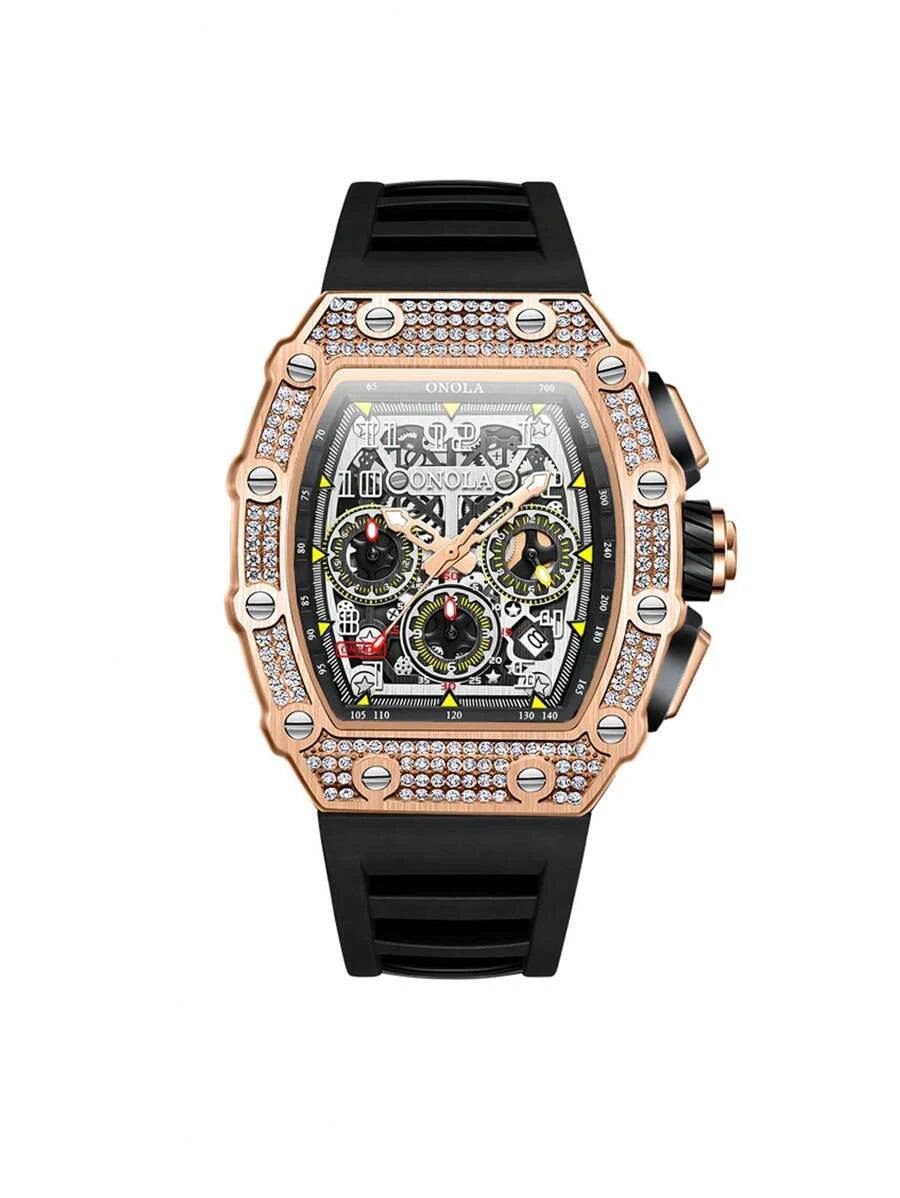 MERKUR genuine Double Tourbillon Manual Mechanical Watch Men's Luxury  Formal Business Men's A Certified Millionaire Watch