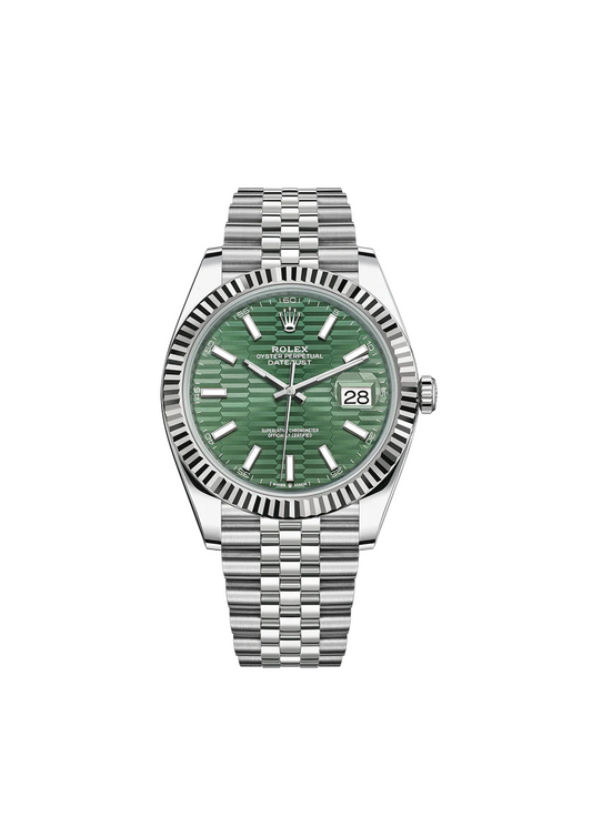 Green Dial Date-Just